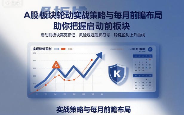 A股板块轮动实战策略与每月前瞻布局,助你把握启动前板块,规避风险,实现稳健盈利