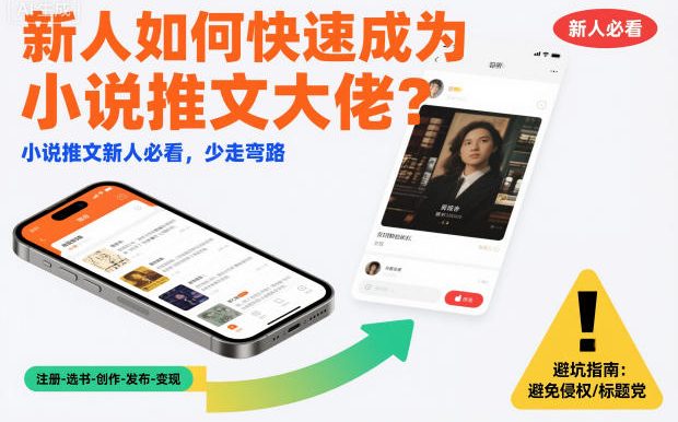 新人如何快速成为小说推文大佬?小说推文新人必看,少走弯路