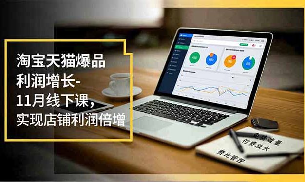 淘宝天猫爆品利润增长-11月线下课,免费流量、付费放大、费比管控,实现店铺利润倍增