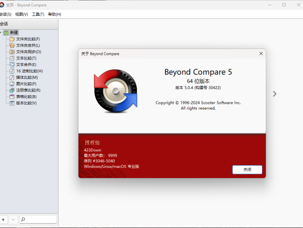 Beyond Compare v5.1.0.31016