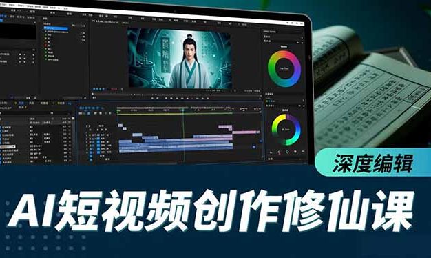 AI短视频创作修仙课,从炼气到金仙、爆款复刻、深度编辑,掌握全栈AI能力
