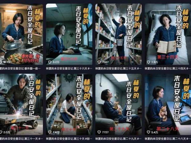 十个作品涨粉近20W!用AI制作末日安全日记连载,日入4位数,评论区爆肝求更新(附详细步骤)