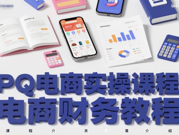 PQ电商实操课程,电商财务教程